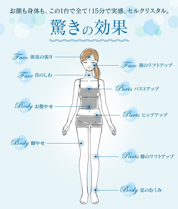 フレキシア セルクリスタル ナノカレント - 美容機器